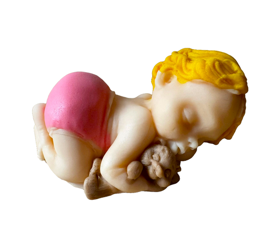 Edible sugar decoration, Baby