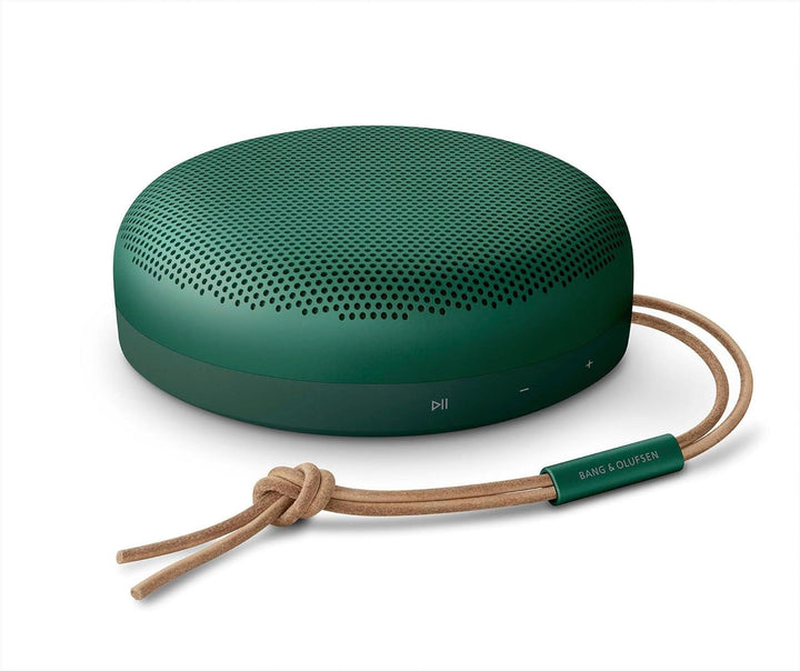 Bang & Olufsen Beosound A1 (generația a 2-a) - Difuzor Bluetooth portabil fără fir, rezistent la apă IP67, cu sunet la 360 de grade, asistent vocal Alexa și difuzor, durată de viață a bateriei 18 H - Grey Mist