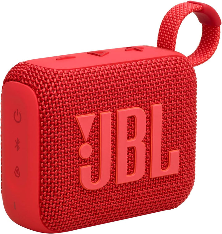 JBL Go 4 - Albastru - Boxă portabilă Bluetooth cu sunet JBL Pro, bas profund și funcție Playtime Boost - rezistentă la apă și praf - 7 ore de funcționare