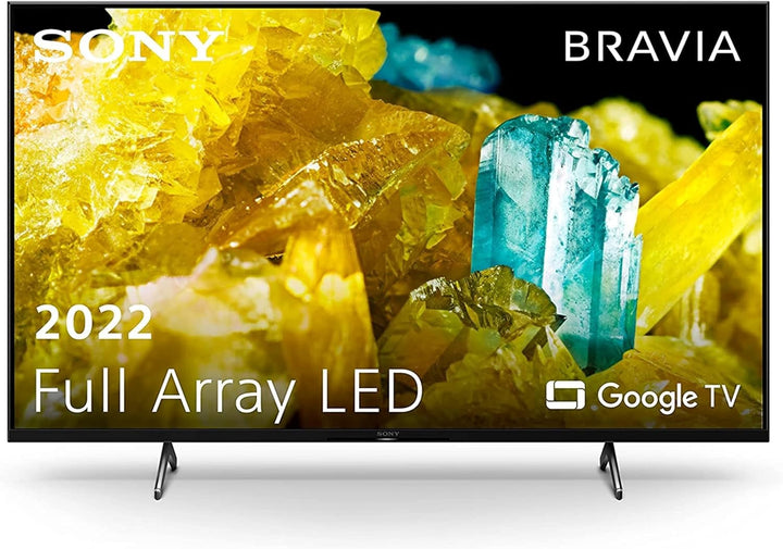 Sony BRAVIA XR, XR-50X90S, 50 Zoll Fernseher, Full Array LED, 4K HDR 120Hz, Google TV, Smart TV, Works with Alexa, Mit Exklusiven Ps5-Features, HDMI 2.1, Gaming-Menü Mit ALLM + VRR, 24 + 12M Garantie