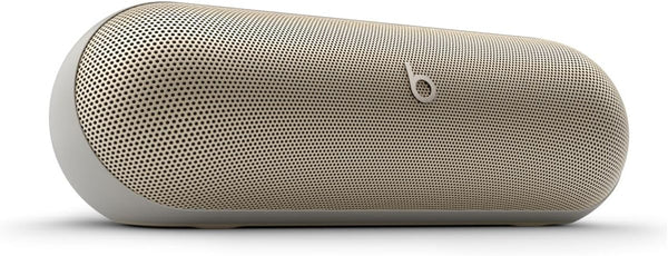 Beats Pill - Difuzor Bluetooth wireless și încărcător portabil prin USB-C, autonomie de până la 24 de ore, rezistent la apă IP67, compatibil cu Apple și Android - Champagne