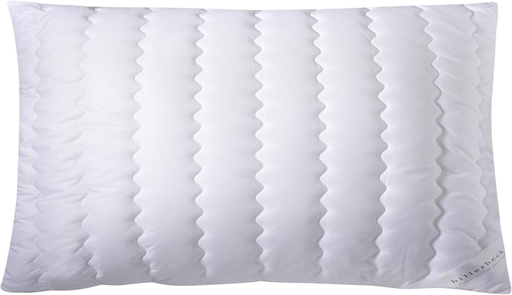 Pernă Billerbeck S20 - Pernă în 40 X 80 Cm - Pernă din fibre cu suport mediu - bile din fibre Flockis, 100 % poliester