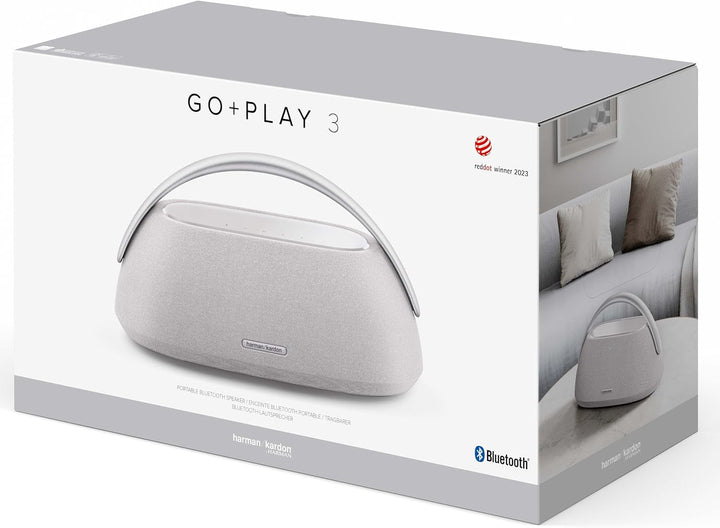 Difuzor Bluetooth Harman Kardon Go + Play 3 negru - Difuzor portabil cu baterie reîncărcabilă de 8 ore și bas puternic