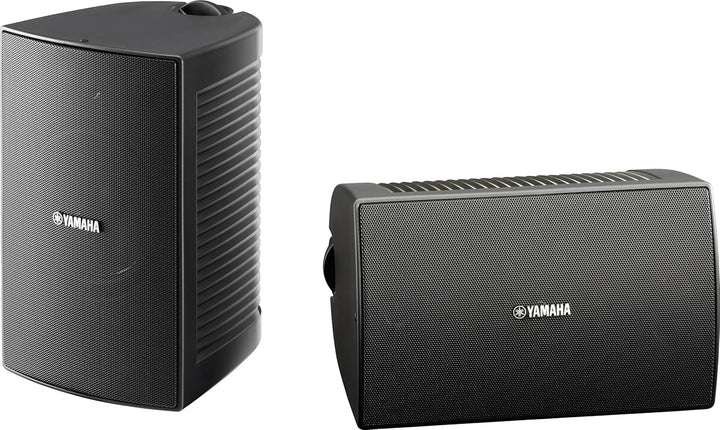 Yamaha NS-AW294 (BL) 2-Wege Außenlautsprecher Paar (100 Watt, 87Db) Schwarz
