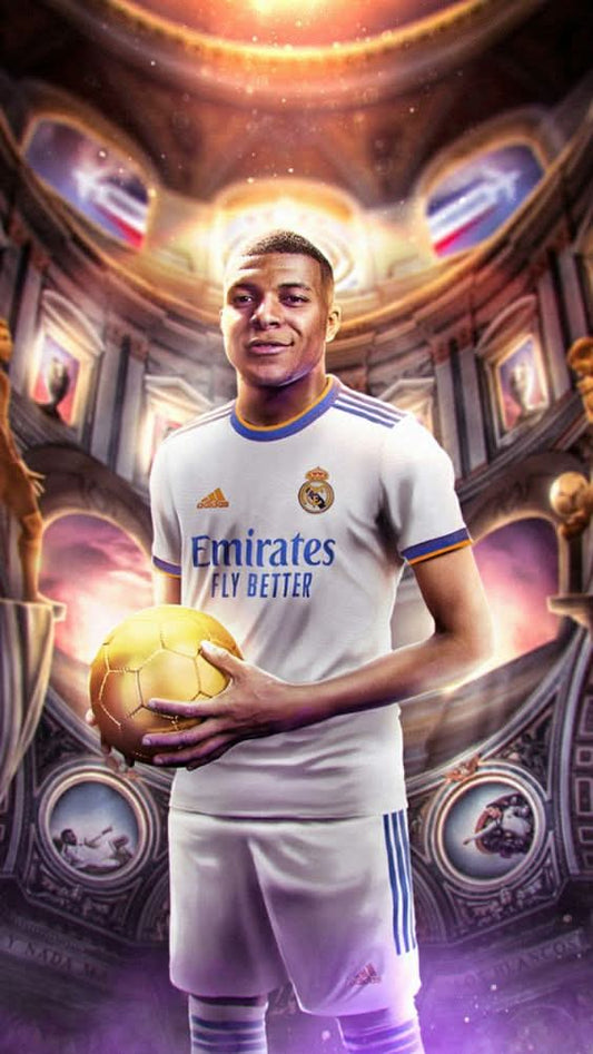 Imagine comestibila, vafa sau icing, Fotbal, Mbappe - Naty Shop 