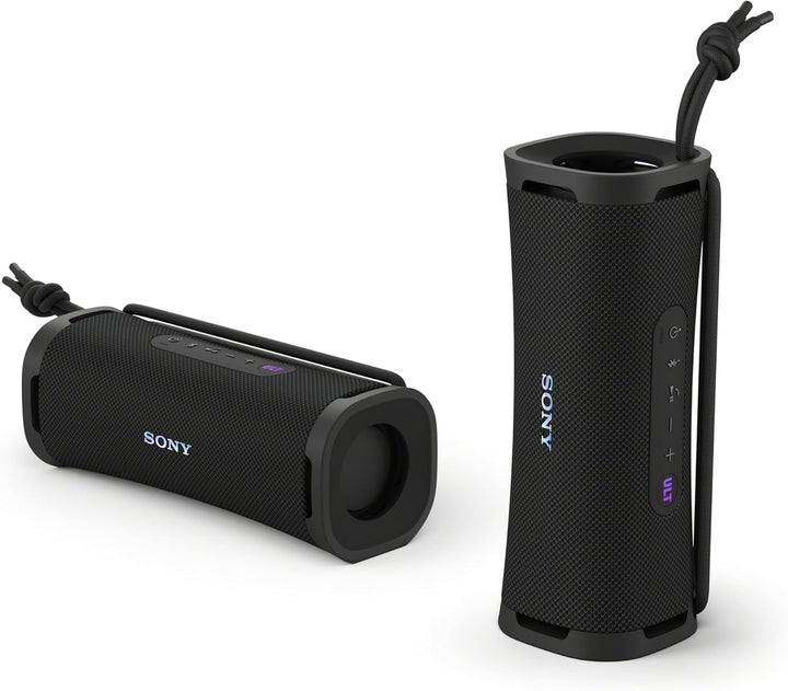 Sony ULT Field 1 - Difuzor Bluetooth portabil fără fir cu sunet ULT Power, bas puternic, IP67, rezistent la apă, praf, șocuri, baterie 12H, calitate clară a vorbirii, în aer liber - negru