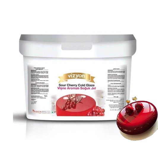 Glaçage froid aux cerises, Vizyon, 7 Kg