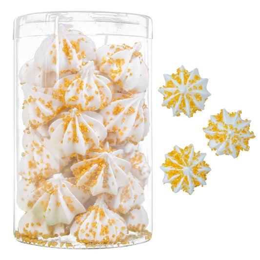 Edible decoration set for decorating, 25 marshmallows