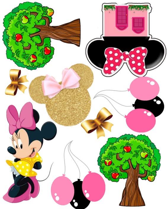 Imagine comestibila, Icing, topper , Minnie Mouse - Nati Shop