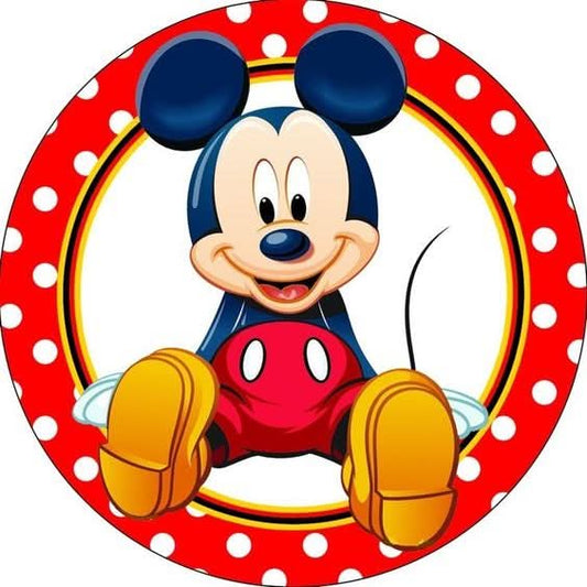 Imagine comestibila, vafa, format A4, Clubul lui Mickey Mouse - Nati Shop