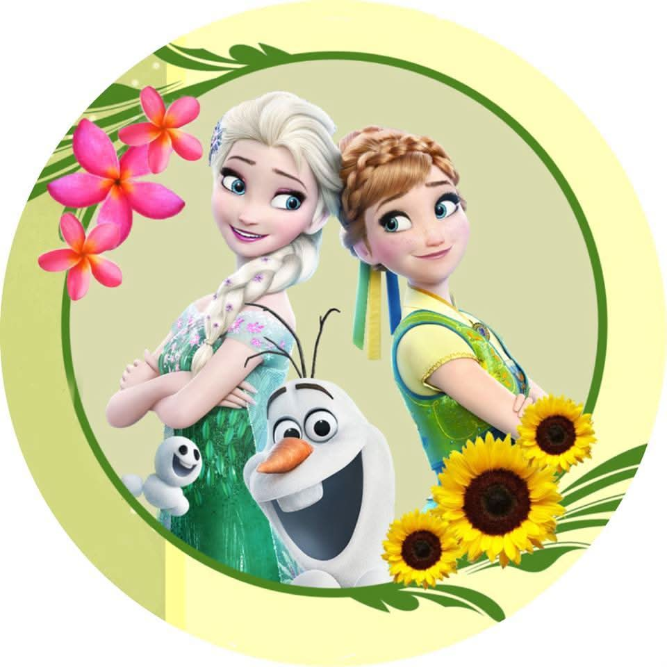 Imagine comestibila, vafa, format A4, Frozen - Nati Shop