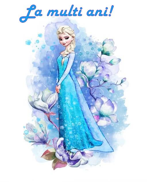 Imagine comestibila, vafa, format A4, Frozen - Nati Shop