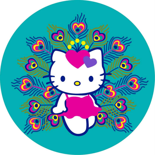 Imagine comestibila, vafa, format A4, Hello Kitty - Nati Shop