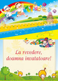 Imagine comestibila, vafa, format A4, "La revedere, doamna invatatoare!" - Nati Shop