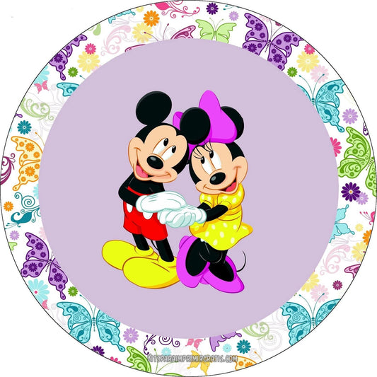 Imagine comestibila, vafa, format A4, Mickey Mouse Club - Nati Shop