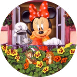 Imagine comestibila, vafa, format A4, Minnie Mouse - Nati Shop