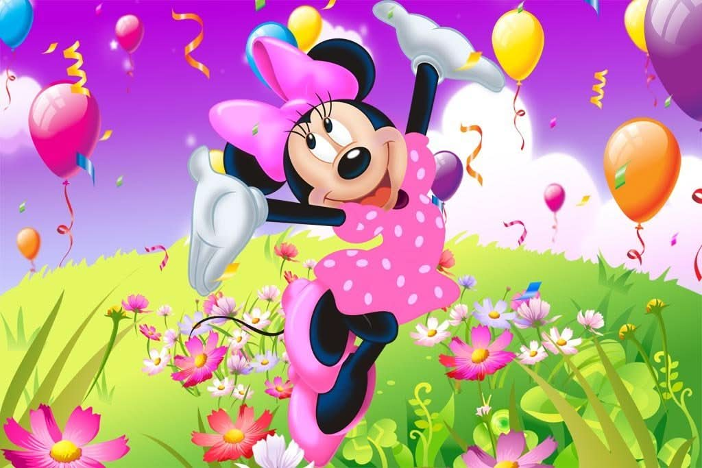 Imagine comestibila, vafa, format A4, Minnie Mouse - Nati Shop