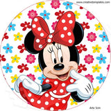 Imagine comestibila, vafa, format A4, Minnie Mouse - Nati Shop