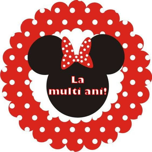 Imagine comestibila, vafa, format A4, Minnie Mouse - Nati Shop