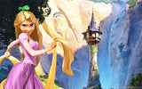 Imagine comestibila, vafa, format A4, Rapunzel - Nati Shop