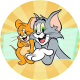 Imagine comestibila, vafa, format A4, Tom si Jerry - Nati Shop