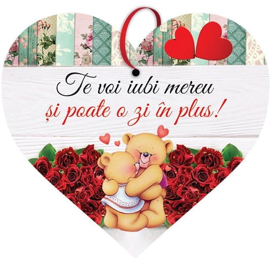 Imagine comestibila, vafa, format A4, Valentine's Day - Nati Shop