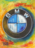 Imagine comestibila, vafa sau icing, format A4, BMW - Naty Shop