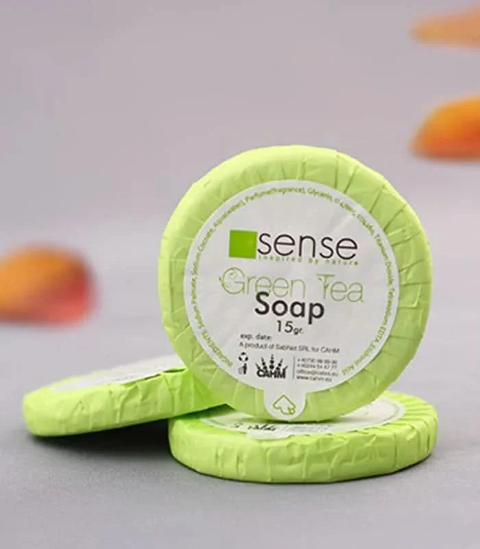 Sapun hotelier Sense Green Tea 15 gr, 25 bucati