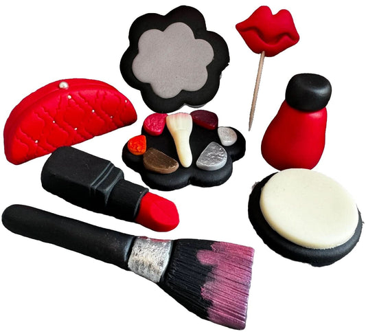 Set 8 decoratiuni comestibile din zahar, Cosmetice - Nati Shop