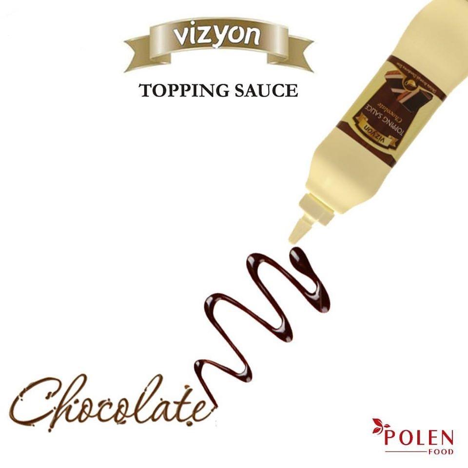 VIZYON – Topping Sauce (Ciocolatal) – 1kg - Nati Shop